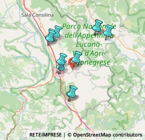 Mappa Via Ponte, 84033 Montesano sulla Marcellana SA, Italia (6.84818)