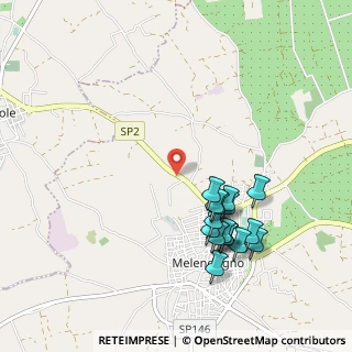 Mappa Via Lecce, 73026 Melendugno LE, Italia (1.09125)