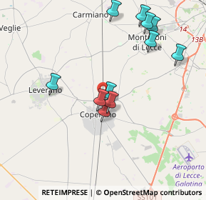 Mappa Via Li Rutti, 73043 Copertino LE, Italia (4.20182)