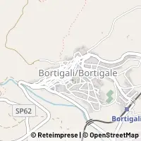 Mapa Bortigali