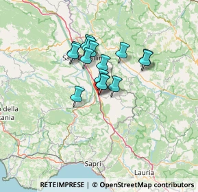 Mappa La Rocca, 84033 Montesano sulla Marcellana SA, Italia (9.90067)