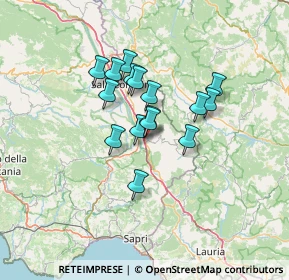 Mappa La Rocca, 84033 Montesano sulla Marcellana SA, Italia (10.4525)