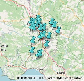 Mappa La Rocca, 84033 Montesano sulla Marcellana SA, Italia (10.3245)