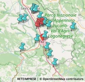 Mappa La Rocca, 84033 Montesano sulla Marcellana SA, Italia (7.9235)