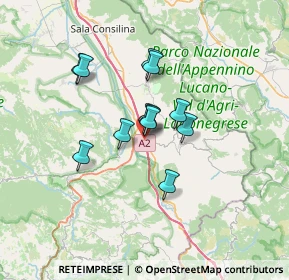Mappa La Rocca, 84033 Montesano sulla Marcellana SA, Italia (5.20667)