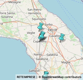 Mappa Via esterna Lecce, 73043 Copertino LE, Italia (27.31154)