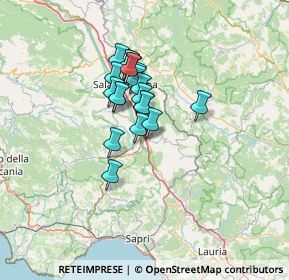 Mappa Strada Comunale Padula Montesano, 84033 Montesano sulla Marcellana SA, Italia (10.089)