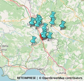 Mappa Strada Comunale Padula Montesano, 84033 Montesano sulla Marcellana SA, Italia (10.39813)