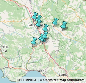 Mappa Strada Comunale Padula Montesano, 84033 Montesano sulla Marcellana SA, Italia (10.78083)