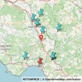 Mappa Strada Comunale Padula Montesano, 84030 Montesano sulla Marcellana SA, Italia (17.96273)