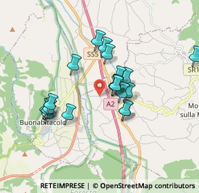 Mappa Strada Comunale Padula Montesano, 84033 Montesano sulla Marcellana SA, Italia (1.656)