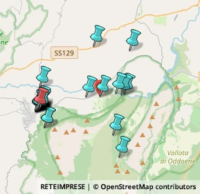 Mappa Località Guthiddai, 08025 Oliena NU, Italia (4.55517)