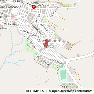 Mappa Via Teano, 17, 75023 Montalbano Jonico, Matera (Basilicata)