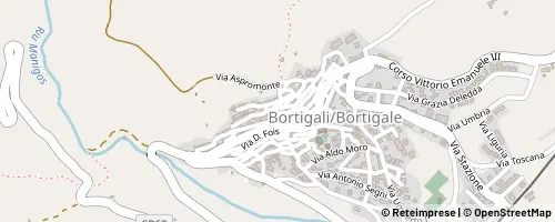 Mappa Bortigali