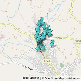 Mappa Via P. Sanna Cav., 08025 Oliena NU, Italia (0.204)