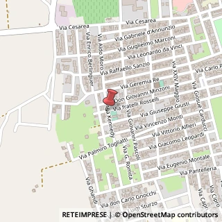 Mappa Via Fratelli Rosselli, 14, 73045 Leverano, Lecce (Puglia)