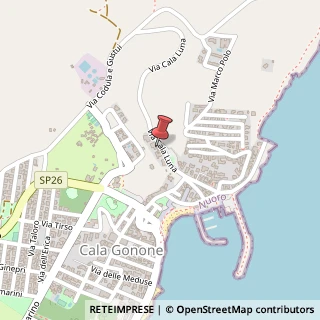 Mappa Via Codula E Gustui 3, 08022 Dorgali, Nuoro (Sardegna)
