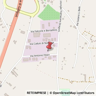 Mappa Via Antonio Filieri, 1, 73010 Lequile, Lecce (Puglia)
