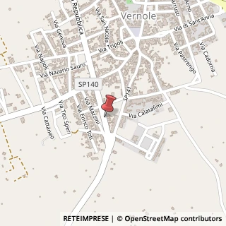 Mappa Via Cairoli, 35, 73029 Vernole, Lecce (Puglia)