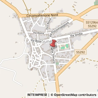 Mappa Via Tinnura, 24, 08010 Suni, Nuoro (Sardegna)