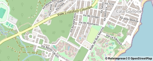 Mappa Dorgali