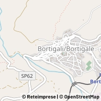 地図 Bortigali