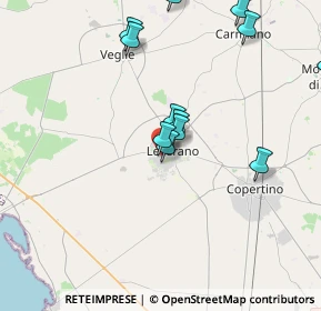 Mappa Via Re Geremia, 73045 Leverano LE, Italia (5.03786)