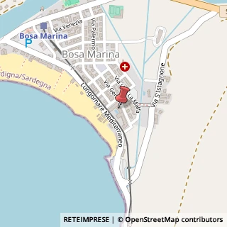Mappa Via Genova, 58, 09089 Bosa, Nuoro (Sardegna)