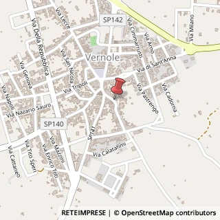 Mappa Via Roma, 33, 73029 Vernole LE, Italia, 73029 Vernole, Lecce (Puglia)
