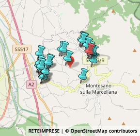 Mappa Via Capuana, 84033 Montesano sulla Marcellana SA, Italia (1.54138)