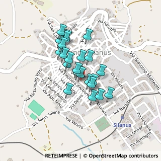 Mappa Via Stazione, 08017 Silanus NU, Italia (0.16522)