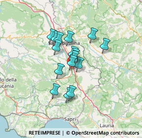 Mappa Via Tempa Molino, 84032 Buonabitacolo SA, Italia (10.11875)