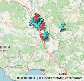 Mappa Via Tempa Molino, 84032 Buonabitacolo SA, Italia (10.7675)