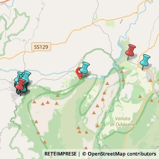 Mappa Strada per Valle di Lanaittu, 08025 Oliena NU, Italia (6.8985)