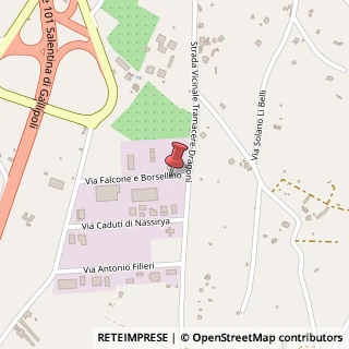 Mappa Via Falcone, 73010 Lequile, Lecce (Puglia)