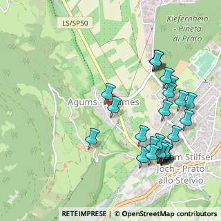 Mappa Frazione Agumes, 39026 Prato Allo Stelvio BZ, Italia (0.57143)