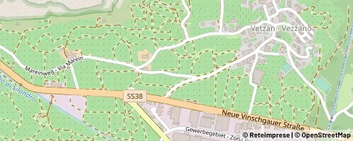 Mappa Silandro