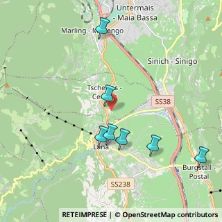 Mappa Via Monte Ivigna, 39010 Cermes BZ, Italia (2.87545)