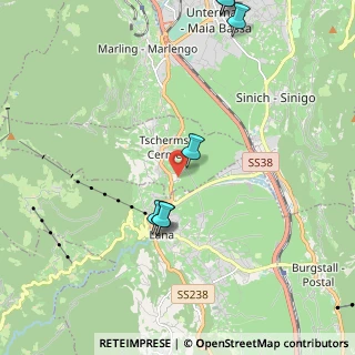 Mappa Via Monte Ivigna, 39010 Cermes BZ, Italia (3.27273)