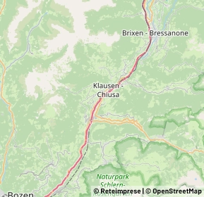 Mappa 39040 Chiusa BZ, Italia (6.7395)