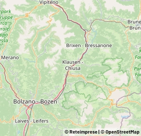 Mappa 39040 Chiusa BZ, Italia (8.658)
