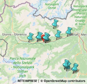 Mappa Via della Frana, 39021 Laces BZ, Italia (13.91429)