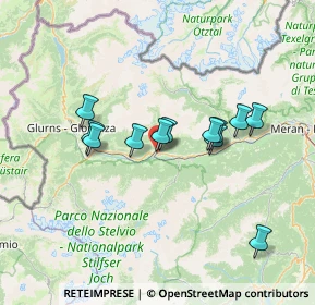 Mappa 39028 Silandro BZ, Italia (11.6175)