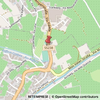 Mappa Via delle Palade, 1/b, 39010 Cermes, Bolzano (Trentino-Alto Adige)