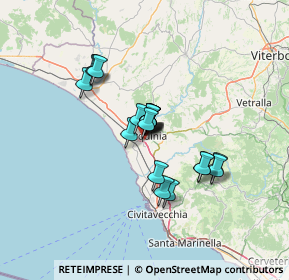 Mappa Via Giovanni Falcone, 01016 Tarquinia VT, Italia (9.694)