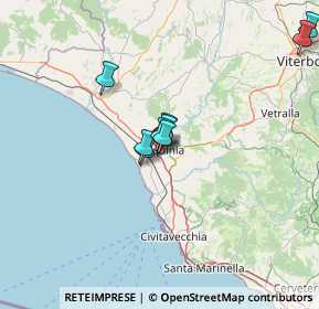 Mappa Via Giovanni Falcone, 01016 Tarquinia VT, Italia (29.045)