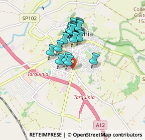 Mappa Via Giovanni Falcone, 01016 Tarquinia VT, Italia (0.765)