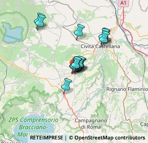 Mappa Via Protomartiri D'Occidente, 01036 Nepi VT, Italia (4.72438)