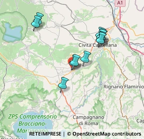 Mappa Via Protomartiri D'Occidente, 01036 Nepi VT, Italia (6.75455)