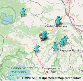Mappa Via Protomartiri D'Occidente, 01036 Nepi VT, Italia (5.65833)